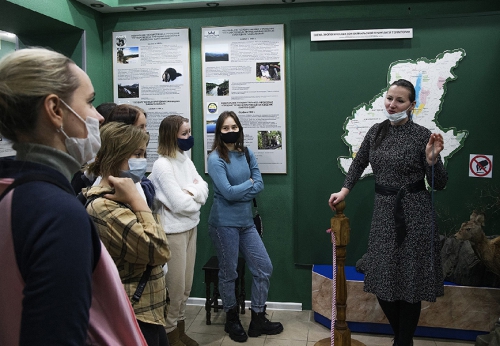 День студентов в Байкальском музее - 1 слайд