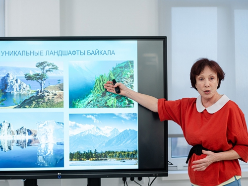 Г. Сочи, 24-26 января. Участие Байкальского музея в работе международной конференции, встречи со школьниками и учителями в Образовательном центре «Сириус» и с руководителями фонда «Талант и успех» - 4 слайд