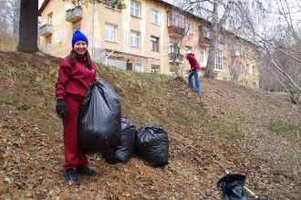 22 апреля сотрудниками БМ СО РАН был организован субботник