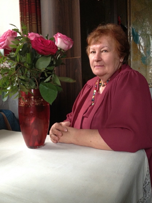 С болью в душе прощаемся с дорогой Олей, Ольгой Васильевной Бадардиновой...... - 1 слайд